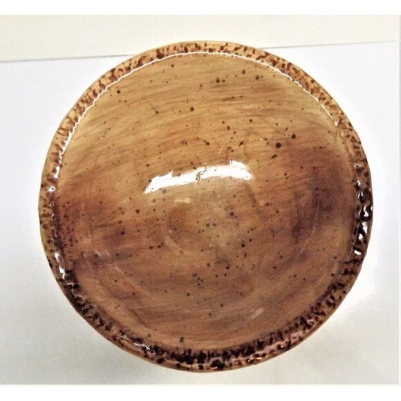 Yankee Candle one piece wax warmer "Aglio de Toscana"  beige speckled - Picture 5 of 8